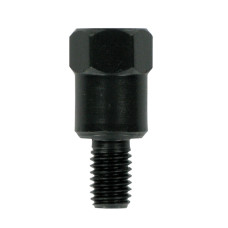 adapter lampa spiegel universeel m10 rechts naar m8 rechts zwart 90139