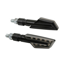 knipperlichtset lampa 12v led E-keur ciclon zwart 90473