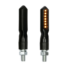 knipperlichtset lampa led e-keur Piercer 8mm zwart universeel 90479 knipperlichtset lampa led e-keur Piercer 8mm zwart universeel 90479