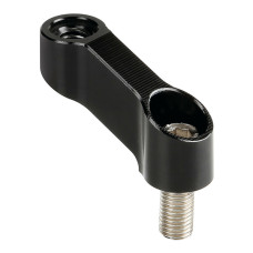 adapter lampa spiegelverlenger links draad m10 zwart 90539