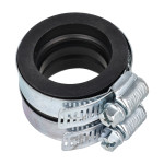 rubber DMP carb-spruitstuk + klem 24-28mm