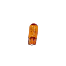 lamp 12V flosser 5W insteek t10 wedge oranje 1pcs piaggio