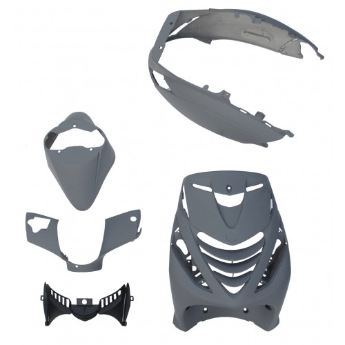 Kappenset 5-delig Nardo Grey Mat | Piaggio Zip SP