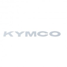 Sticker zijskirt woord [kymco] agility wit kymco orig 87160-ldc8-e90-t01