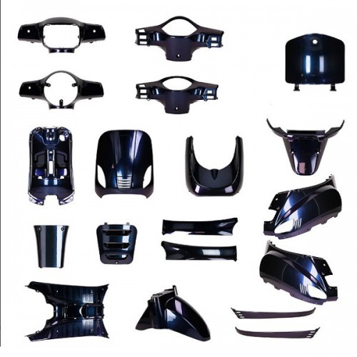 Kappenset – plaatwerkset AGM VX50 / BTC Riva / Turbho RL50 / China LX  camelion glans 19 delig