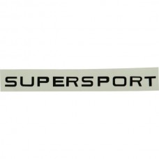 Sticker benzinetank supersport zwart