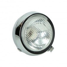 Koplamp rond maxi/puch chroom