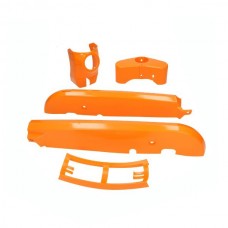 Plaatwerkset plastic kreidler oranje 4-delig